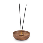 EDHAS Incense Burner Stick Holder Bowl, Ash Catcher Bowl for Home D  cor, Meditation, Yoga (5'' x 5'' x 1.5'')