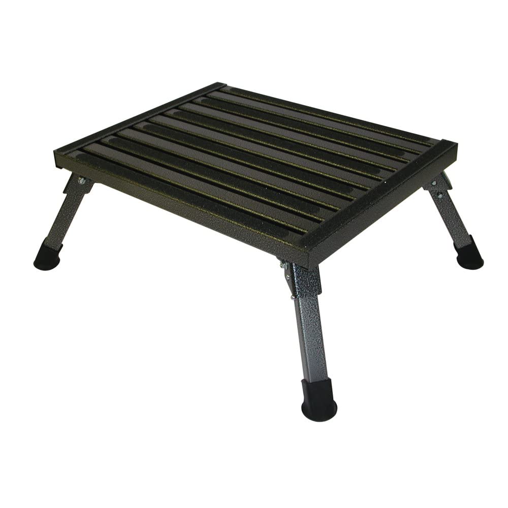 Safety Step F-08C V Silver Vein 15 x 19 Large Folding Step