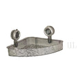 THE Style Sutra Corner Shower Shelf Suction Cup Wall Shelf for Laundry Room Kitchen Bathroom Gray | Bath Caddies & Storage