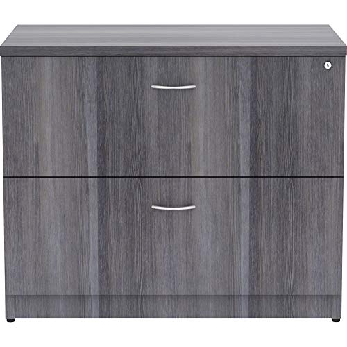 Lorell, LLR69563, Essentials Weathered Charcoal Lateral File, 1 Each