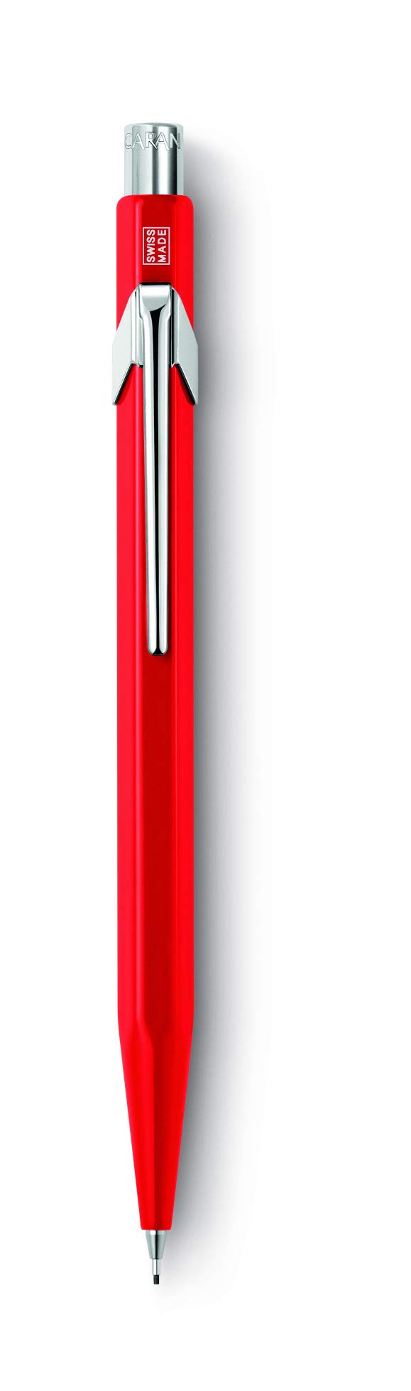 Caran D'Ache Creative Art Materials Metal 0.7 Mechanical Pencil Red (844.070)