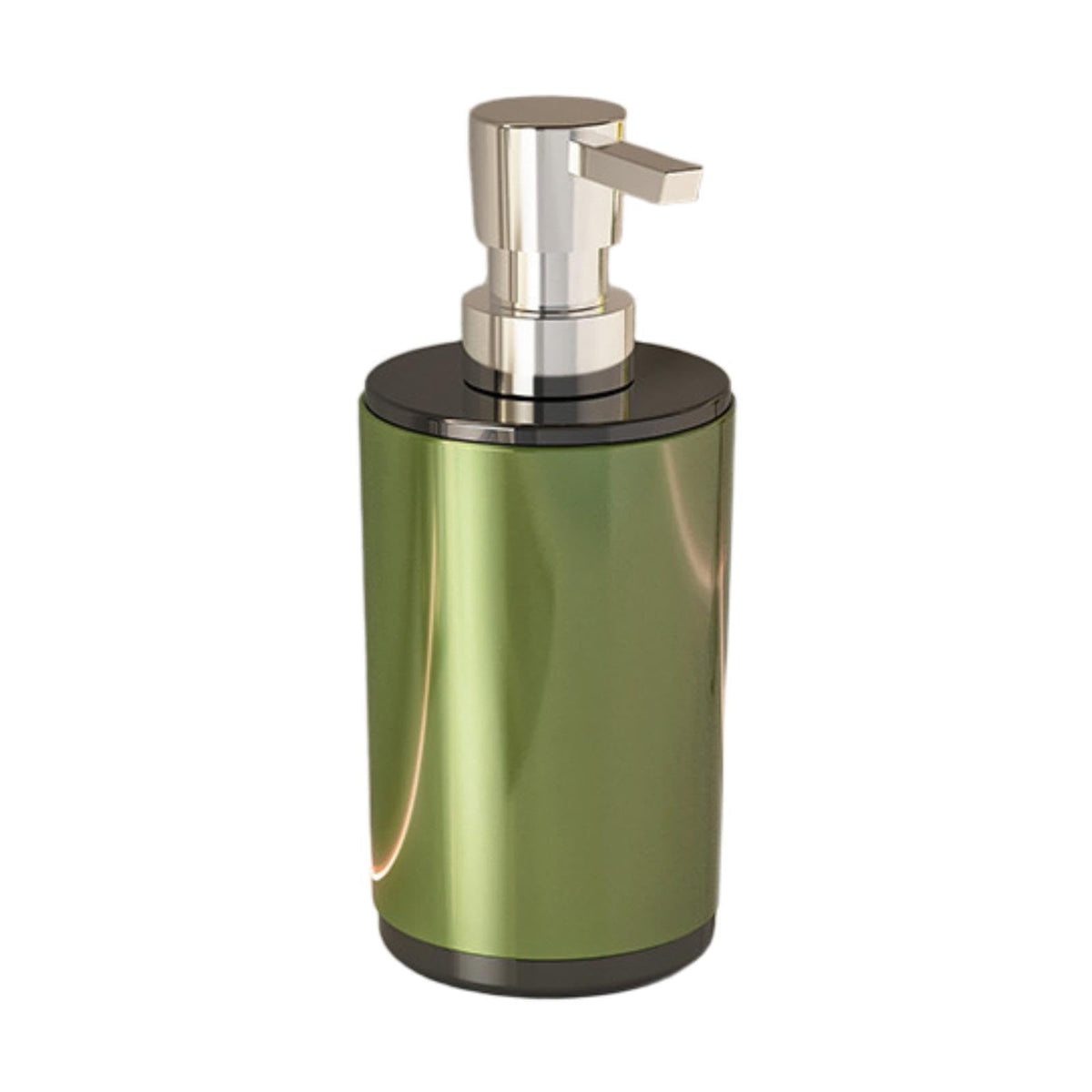 MERISHOPP Liquid Soap Dispenser Shower Gel Bottle for Bathroom Laundry Kitchen Counter Green | Wall Mounted Soap Dispenser | Liq