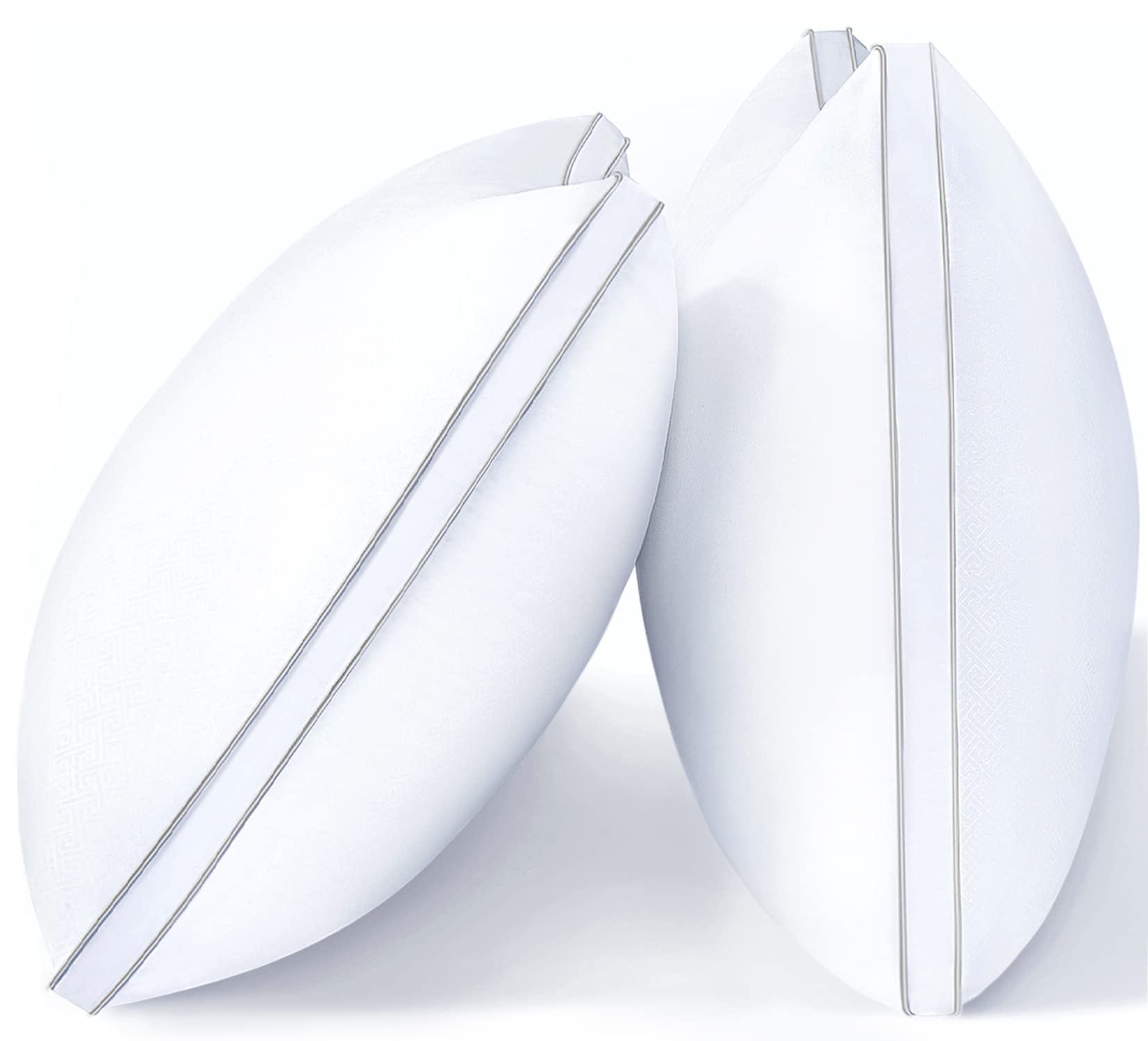 Viewstar Pillows King Size Set Of 2, Bed Pillows For Sleeping, King Pillows 2 Pack For Back, Stomach Or Side Sleepers, Fluffy Pi