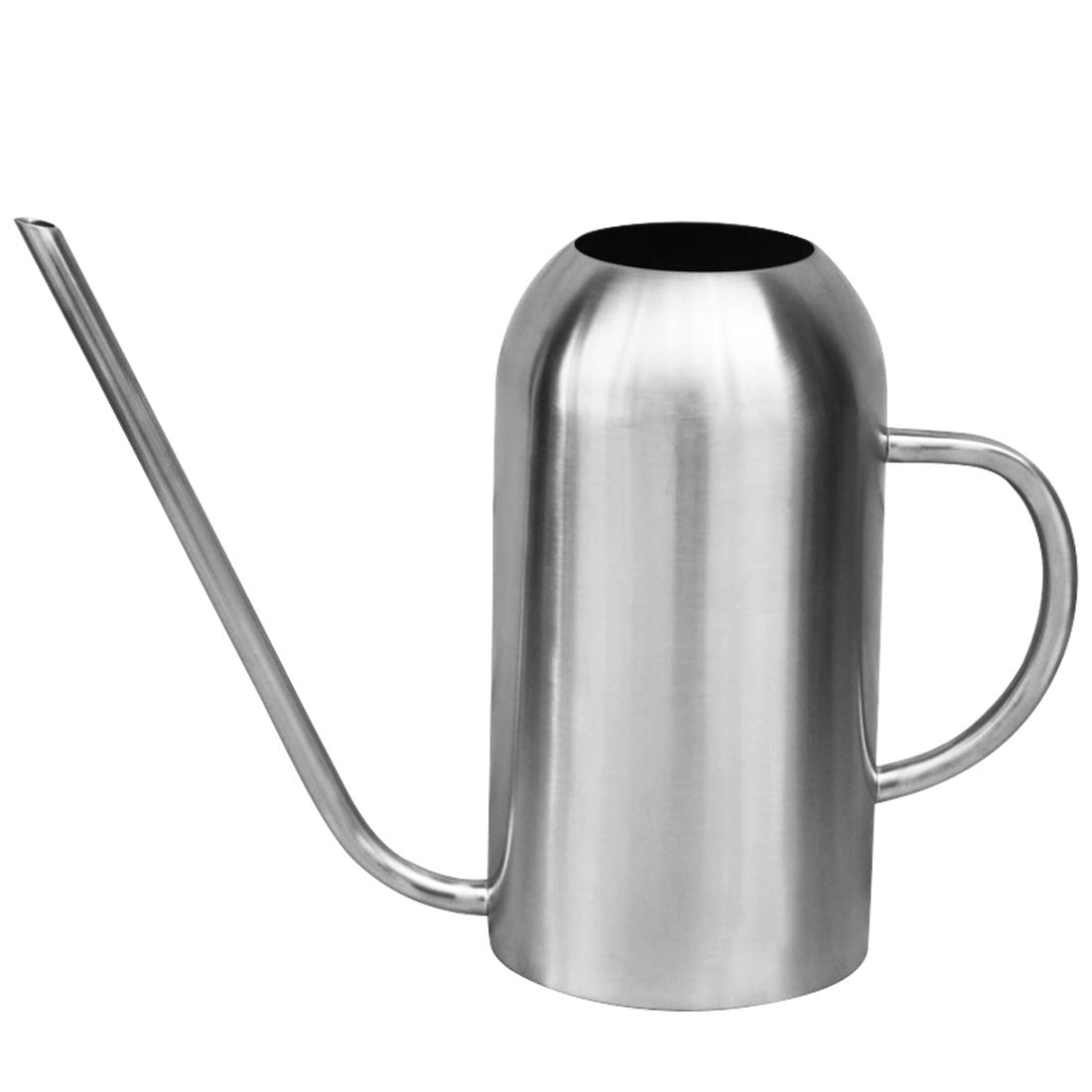 Fasmov Stainless Steel Watering Can With Long Spout Modern Style Watering Pot, 53Oz/1.5L