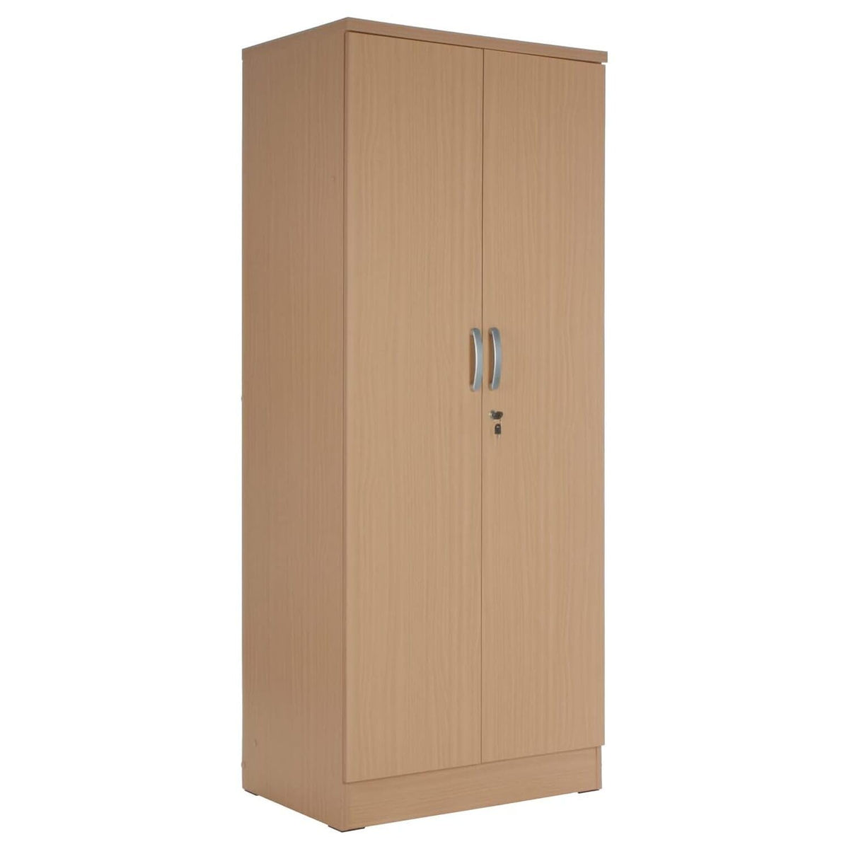 Better Home Products Harmony Wood Two Door Armoire Wardrobe Cabinet Beech Maple