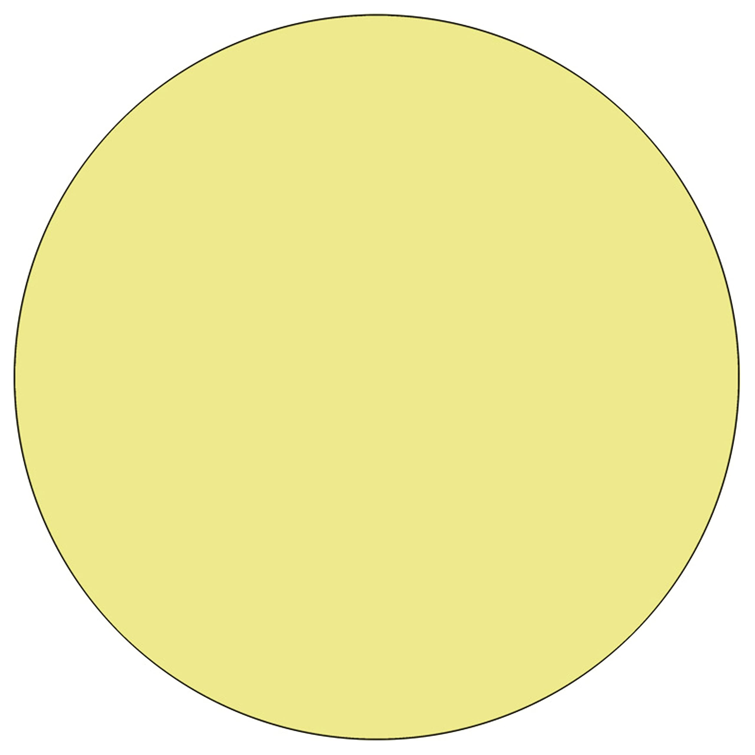 Flash Furniture Wren Mobile 42'' Round Yellow Thermal Laminate Activity Table - Height Adjustable Short Legs