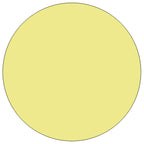 Flash Furniture Wren Mobile 42'' Round Yellow Thermal Laminate Activity Table - Height Adjustable Short Legs