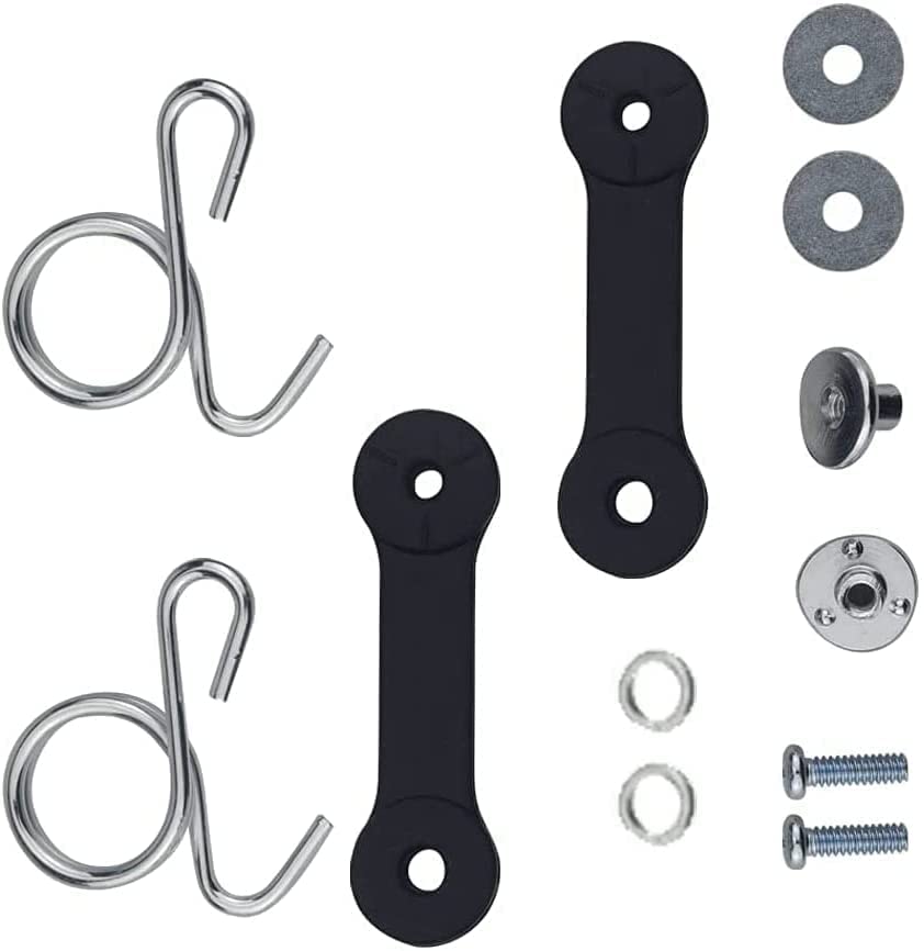 2 Pack 532160793 160793 Tractor Bagger Latch Grass Chute With Hook Bagger Latch Straps For Husqvarna/Poulan/Roper/Sears/Craftsma