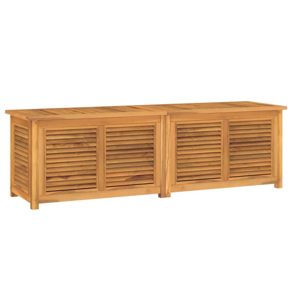vidaXL Garden Storage Box, Outdoor Storage Box for Garden Patio, Blanket Box Terrace with Bag, Tool Chest Cushion Shed, Retro St