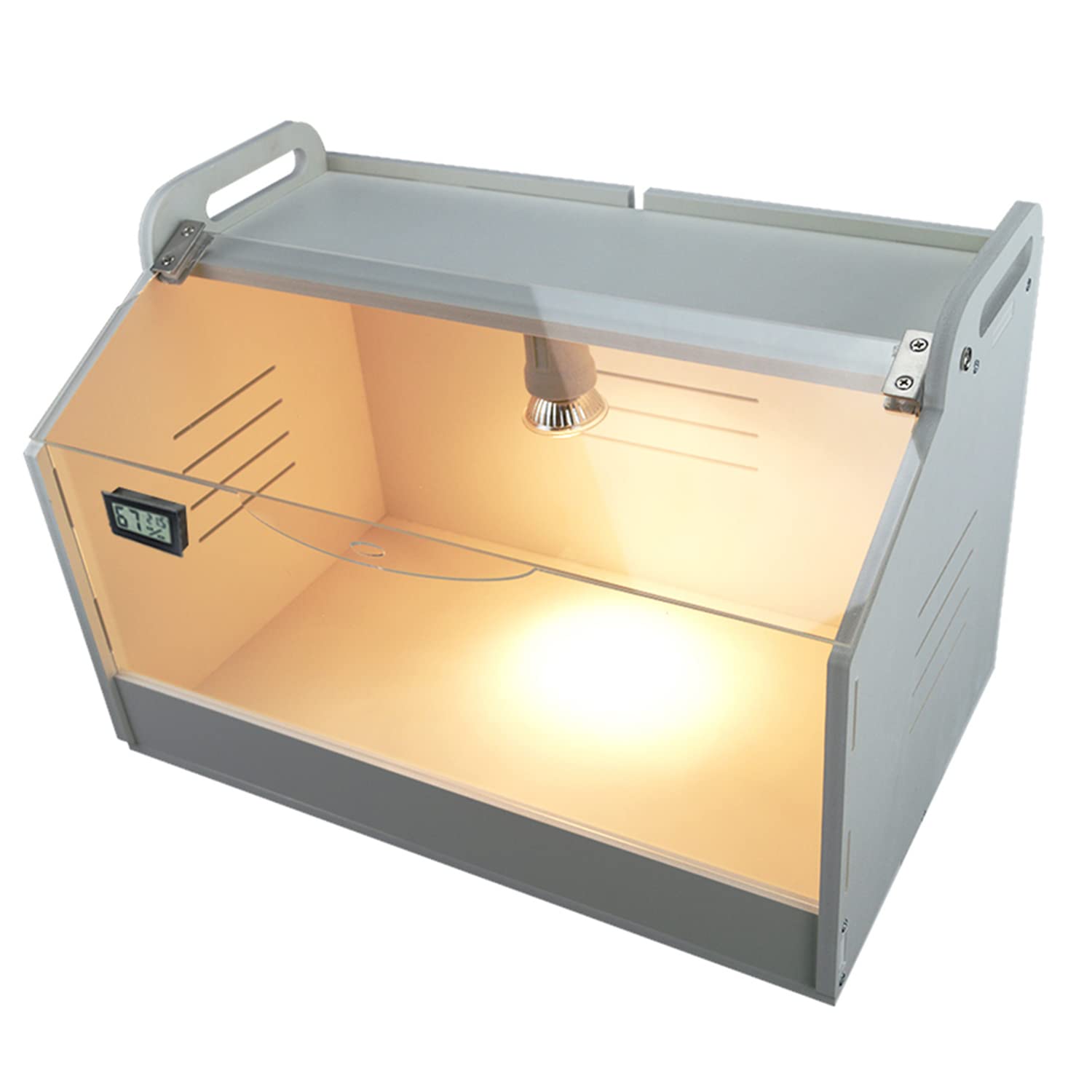 Wionbe Intelligent Brooder Box 10-15 Newborns Chicks Quail Birds Small Animals Manual Incubators Poultry Heater Breeding Box