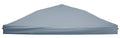 Replacement Canopy Top, 10' X 10' Pop-Up Canopy Top Cover For Canopy Straight Leg Tent Top Cover (1Pc Top Cloth Only) Grey