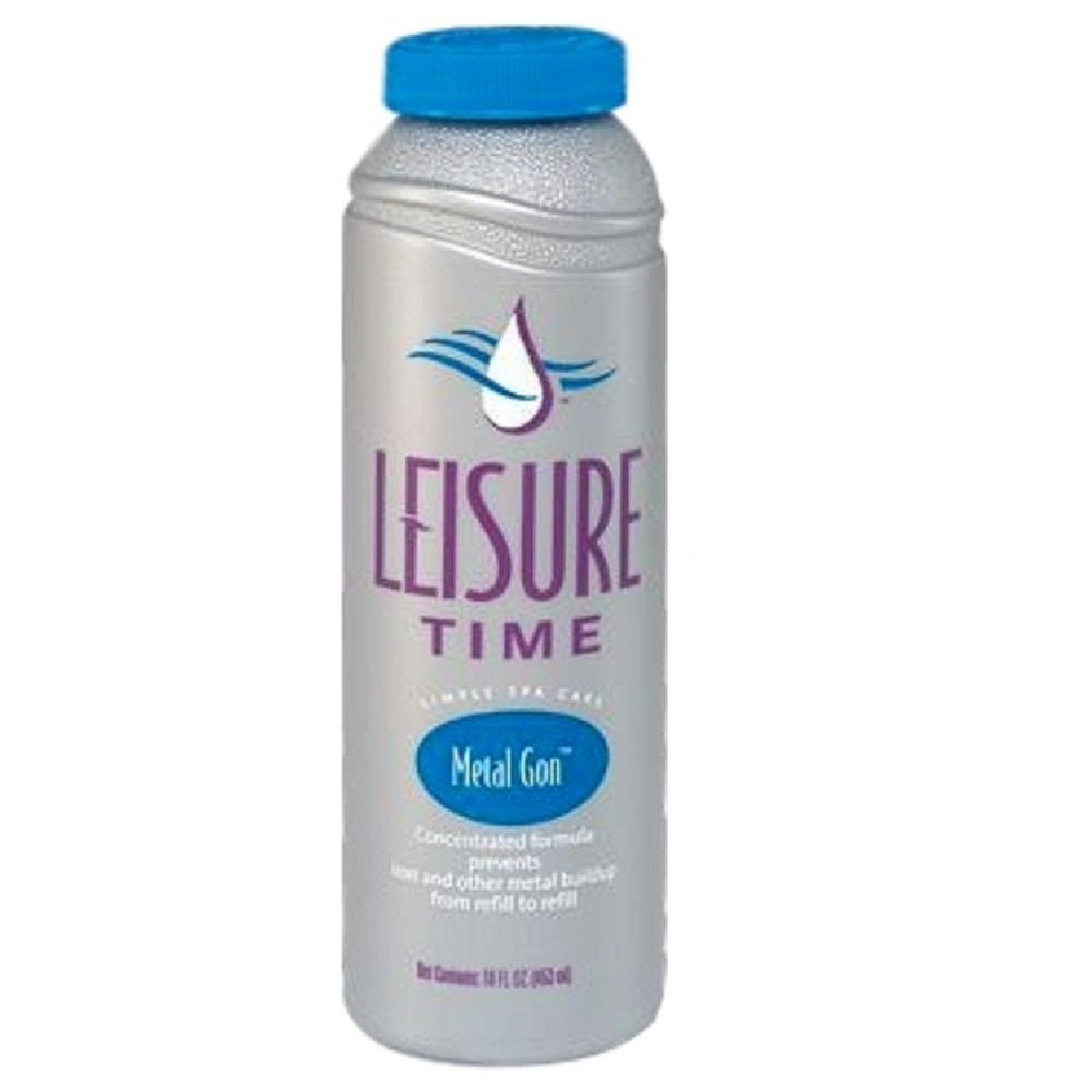 Leisure Time D Metal Gon Protection For Spas And Hot Tubs, 16 Fl Oz (Package May Vary)