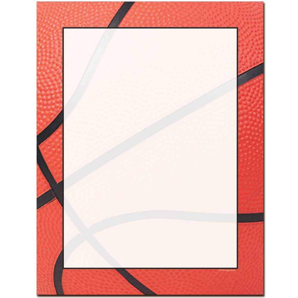 Basketball Letterhead Laser & Inkjet Printer Paper (100 Pack)