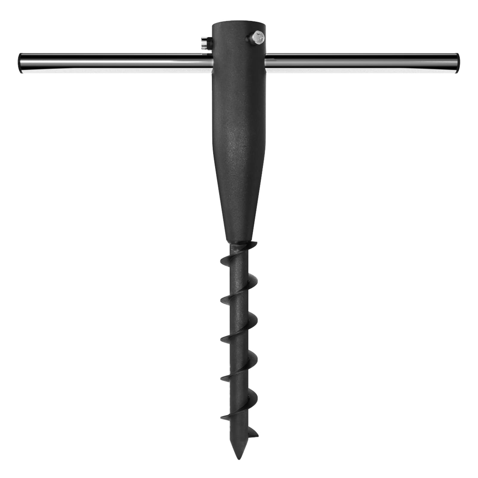 Dakepole Umbrella Sand Anchor,Heavy Duty Steel No Dig Beach Sand Ground Anchor,Windproof Strong Beach Umbrella Stake Holder Stan