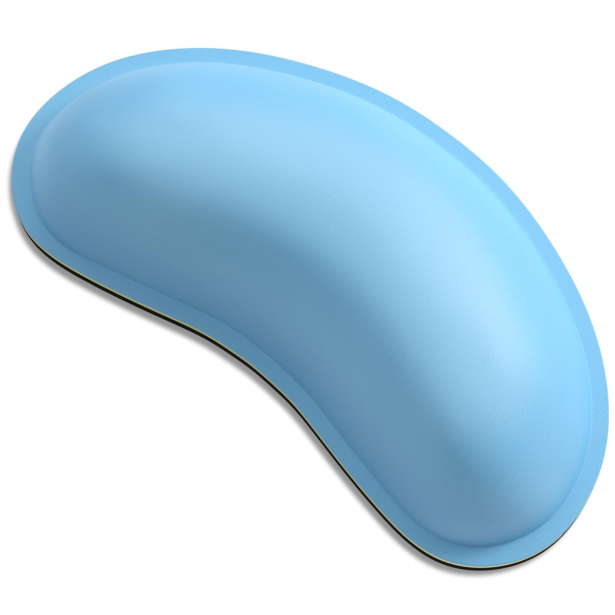 Dapesuom Mouse Wrist Rest, Ergonomic Memory Foam Mouse Wrist Support, Leather Hand Rest Pad Cushion For Gaming, Office, Laptop,