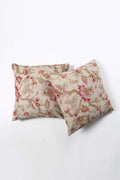 Contrast Living Monek Cotton Printed Cushion Cover Pack Of 2 Pcs(20X20 Inch / 50X50 Cm, Multi Colour)