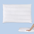 Fouxtel Flat Pillows For Sleeping Thin, 2.5' Ultra Thin Pillow, Slim Bed Pillows For Stomach And Back Sleepers, Queen Size -18X
