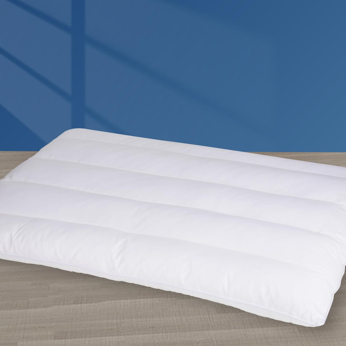 Minupwell Ultra Flat Small Pillow For Sleeping, 18X13In Small Pillow For Travel 7D High Support 2.5 Inch Height Ultra Thin Pillo