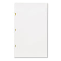 Wilson Jones Looseleaf Minute Book Ledger Paper, 3-Hole Punched, Ivory Linen, 14' X 8-1/2', 100 Sheets/Box, W901-30