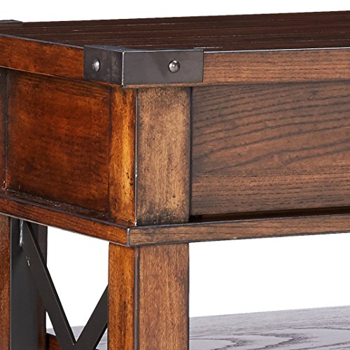 Progressive Furniture Landmark Sofa/Console Table, 48&quot; X 16&quot; X 30&quot;, Vintage Ash