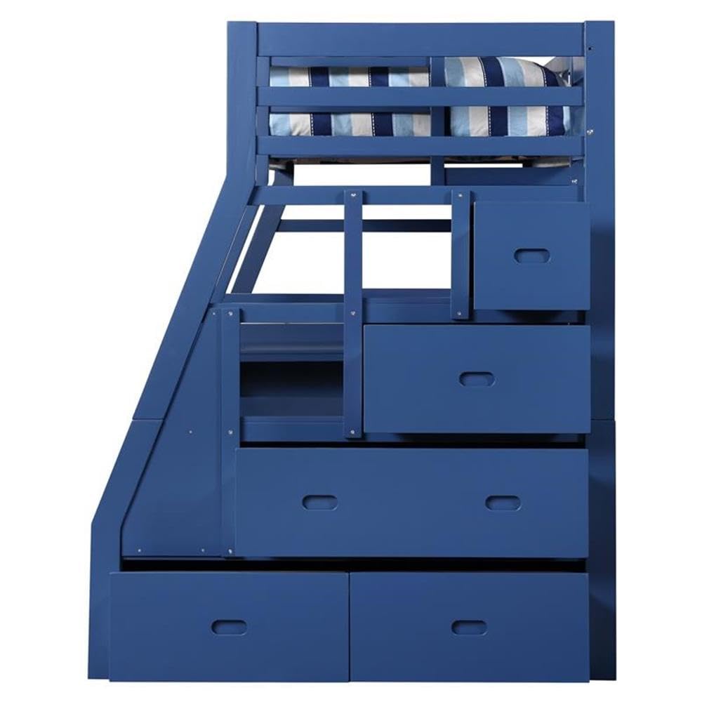 Acme Jason II Storage Twin Wooden Loft Bed - Thumbnail 4