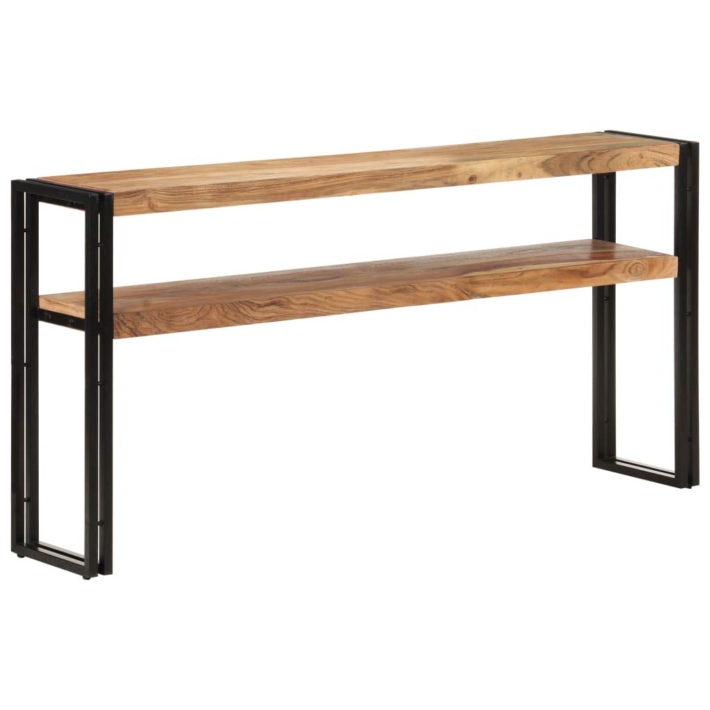 Console Table 59.1&quot;x11.8&quot;x29.5&quot; Solid Acacia Wood
