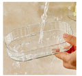 Tinkpin 1 Pcs Acrylic Soap Dish Holder for Bathroom/Soap Case/SelfAdhesive Soap Holder/Soap Stand/Self Draining Transparent Dr