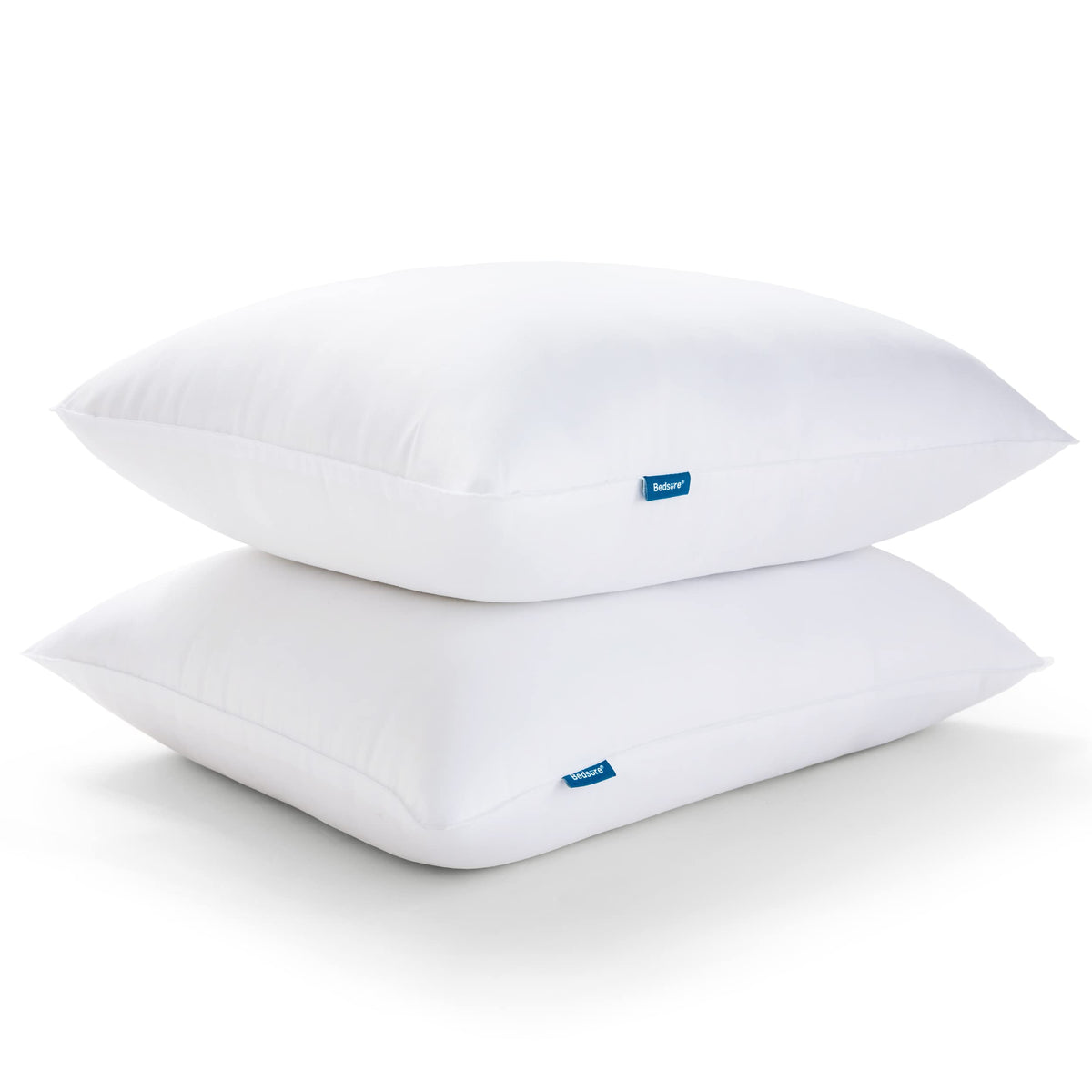Bedsure Medium Firm Pillows Queen Size Set Of 2, Firm Queen Bed Pillows For Sleeping Hotel Quality, Queen Pillows 2 Pack Support