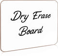 Scribbledo Small White Board Dry Erase Mini Whiteboard 9X12 Inch Small Dry Erase Board Marker Board Dry Erase Lapboards Handheld