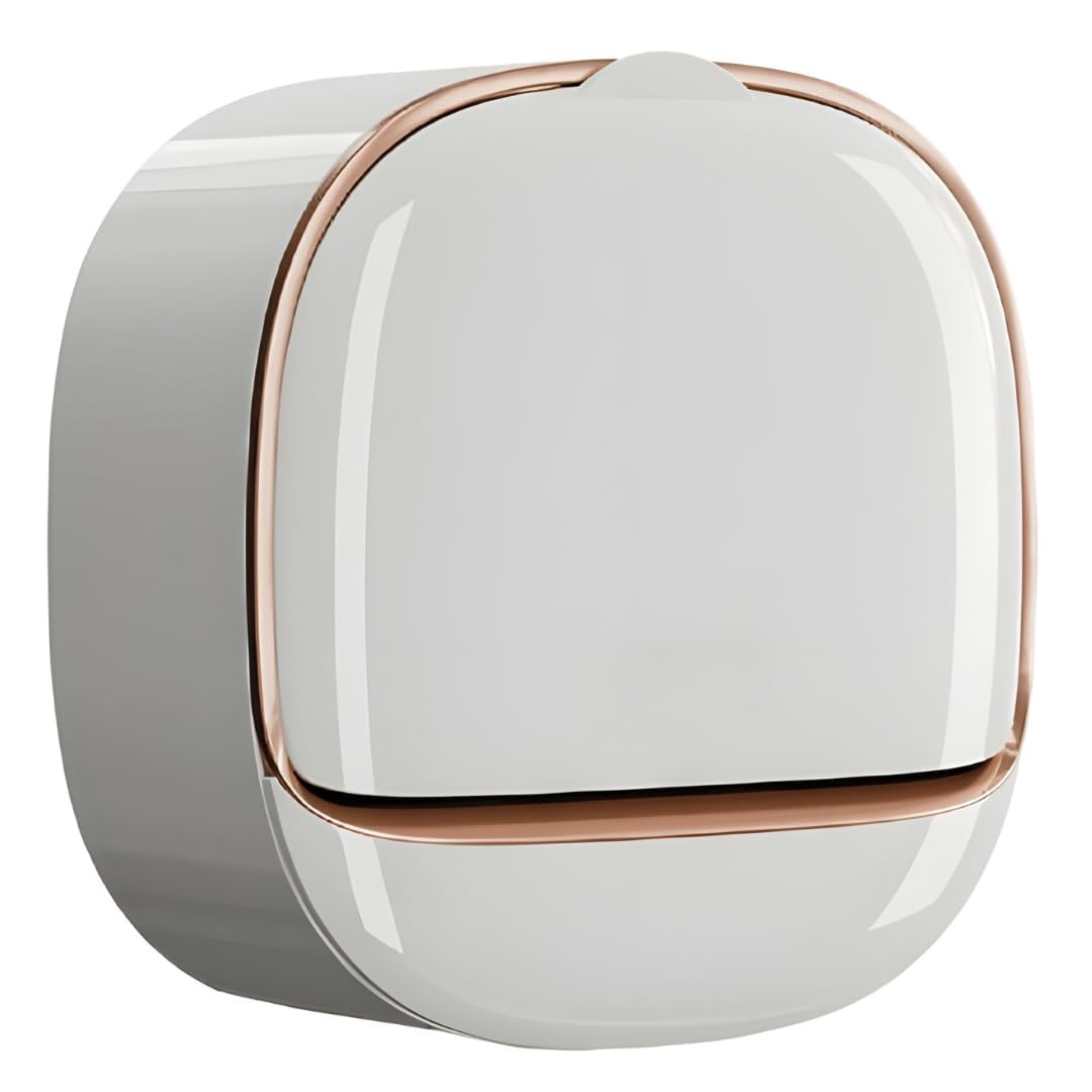 Wall Mounted Soap Holder with Flip Cover  Plastic Soap Storage Box with Drain Tray for Bathroom Wash Basin Area(MultiColor) Pa