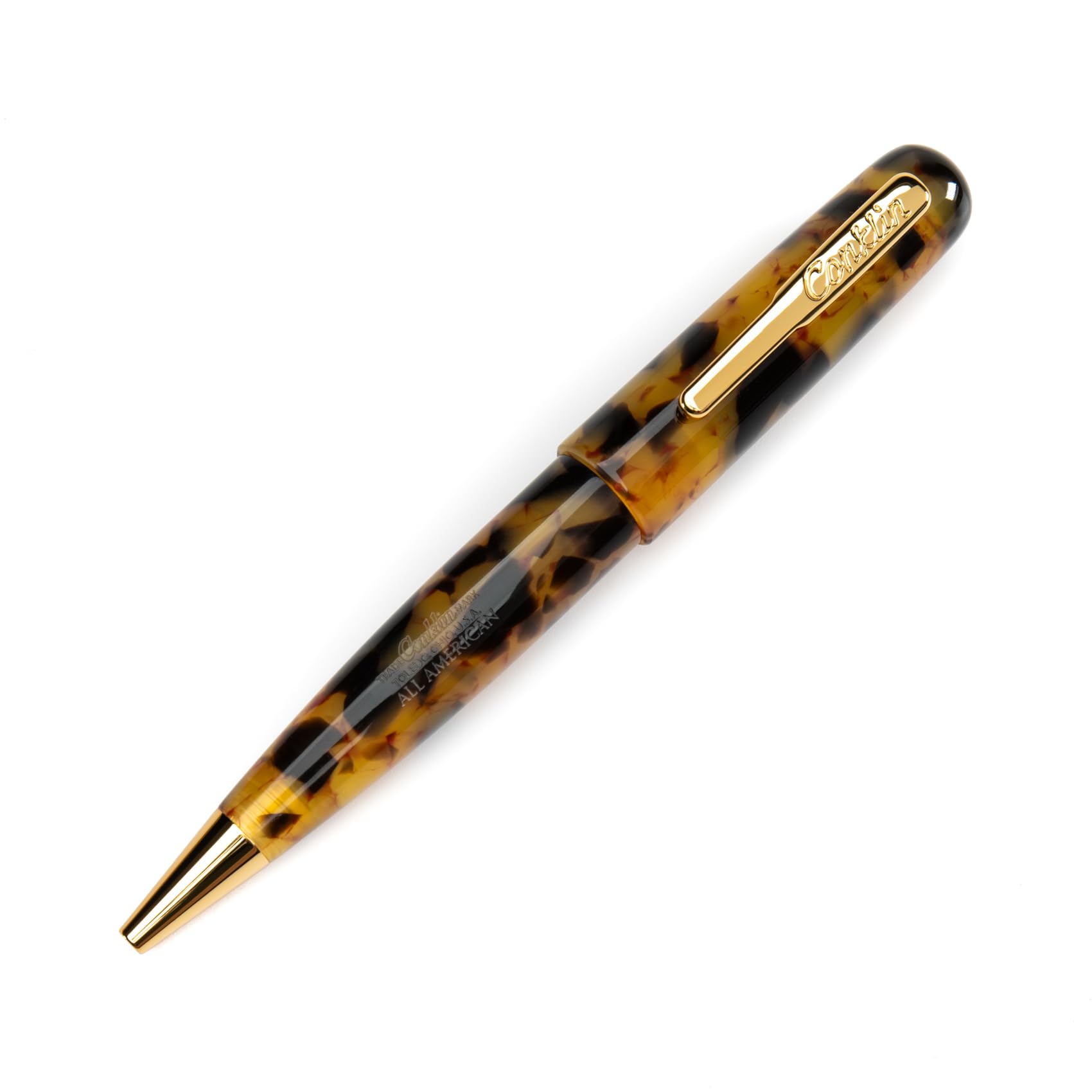 Conklin All American Ballpoint Pen, Tortoiseshell (Ck71425)