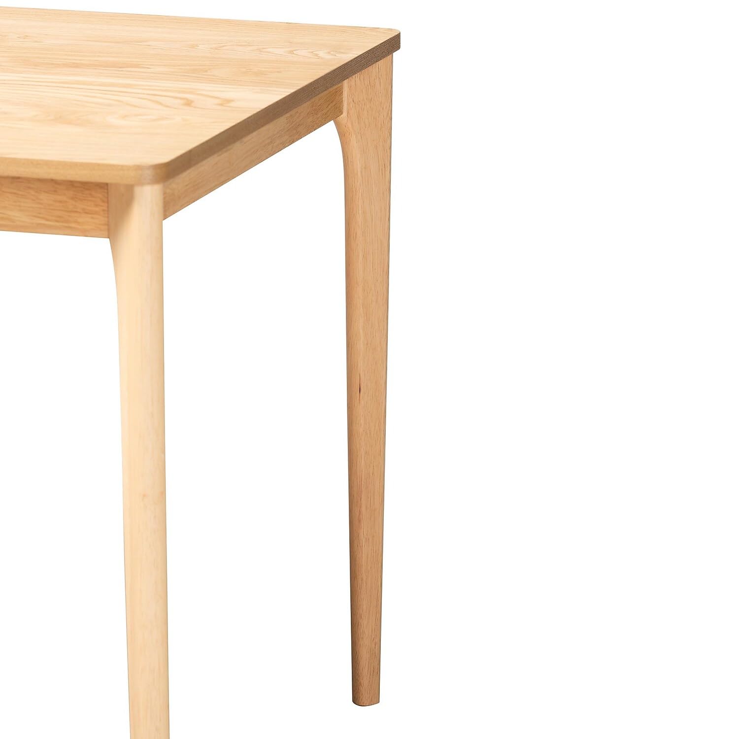 Baxton Studio Sherwin Wooden Dining Table, 29.9-inch D x 47.2-inch W, Natural Oak (234-13280-HIT)