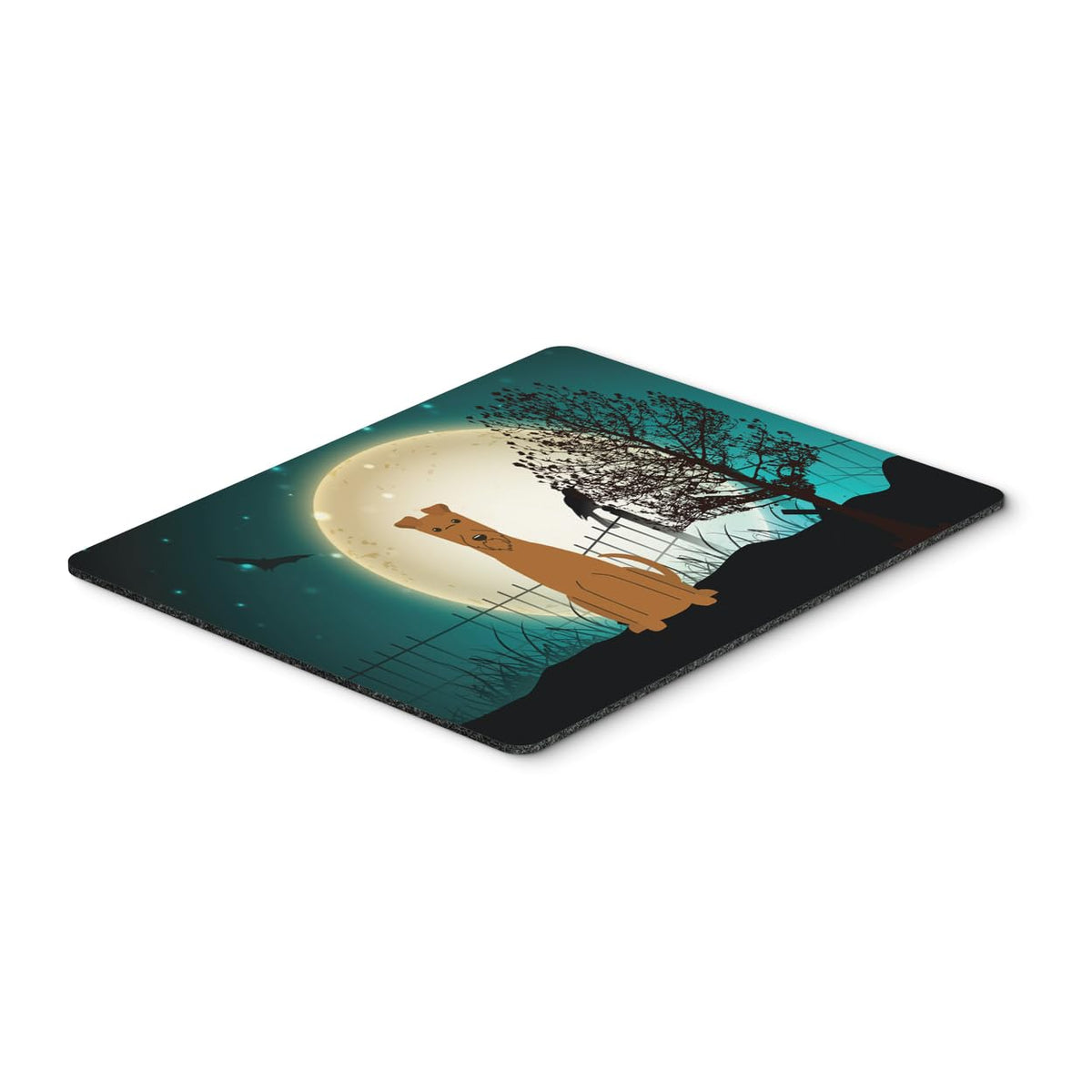Caroline'S Treasures Bb2252Mp Halloween Scary Irish Terrier Mouse Pad, Hot Pad Or Trivet For Home Office Gaming Working Computer