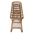 Npd Furniture And More Damara Rattan W/Shelf Bench, Brown