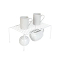 Smart Design Cabinet Storage Shelf Rack - Medium (8.5 x 13.25 Inch) - Steel Metal Wire - Cupboard, Plate, Dish, Counter & Pantry