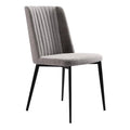 Armen Living Maine Dining Chair, Gray