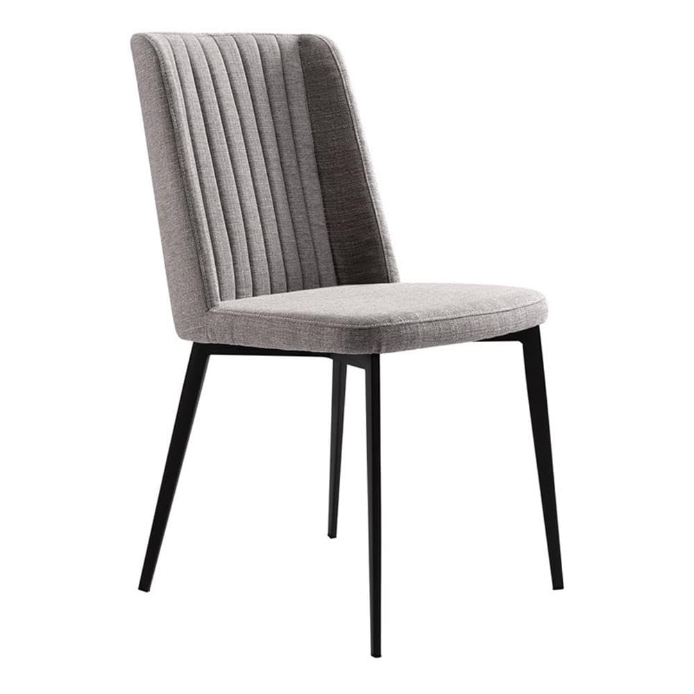 Armen Living Maine Dining Chair, Gray