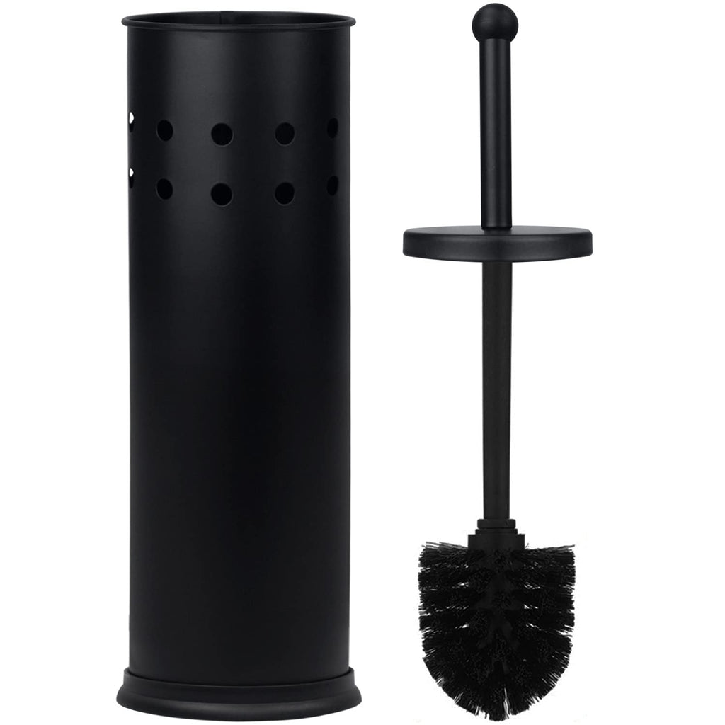 Blue Donuts Toilet Brush and Holder - Cleaning Brush Holder, Toilet Brush with Holder, Toilet Bowl Cleaner Brush and Holder, Sta
