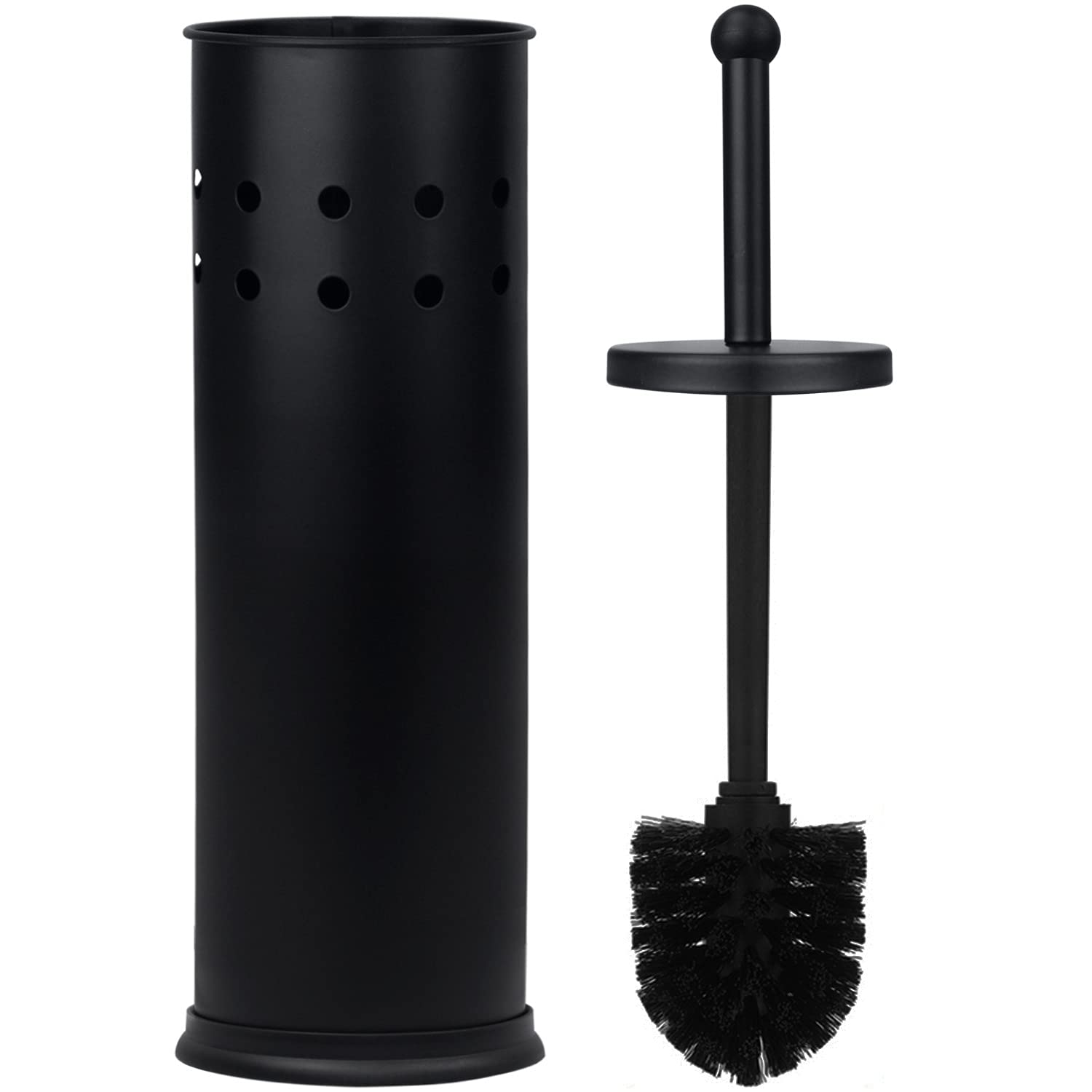 Blue Donuts Toilet Brush and Holder - Cleaning Brush Holder, Toilet Brush with Holder, Toilet Bowl Cleaner Brush and Holder, Sta