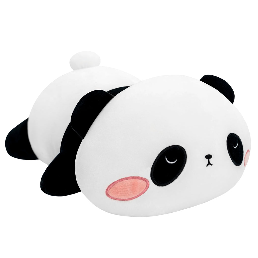 SQEQE Weighted Panda Plush, Weighted Panda Stuffed Animal for Anxiety, Cute Panda Plushies Soft Panda Bear Pillow Toy Gift for K