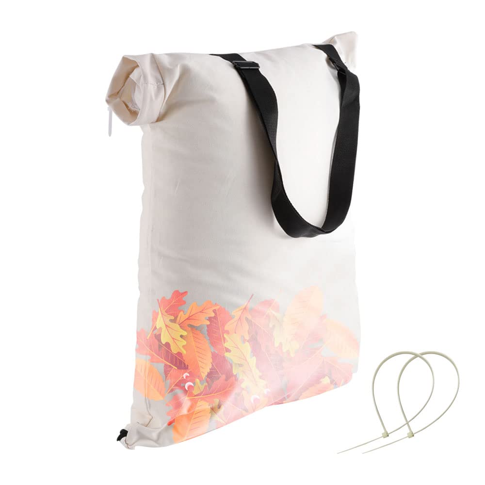 Universal Leaf Vacuum Blower Bag Bottom Debris Dump Bag - For Vacuum Leaf Blowers And Ultra Blower Rake, Compatible With Craftsm