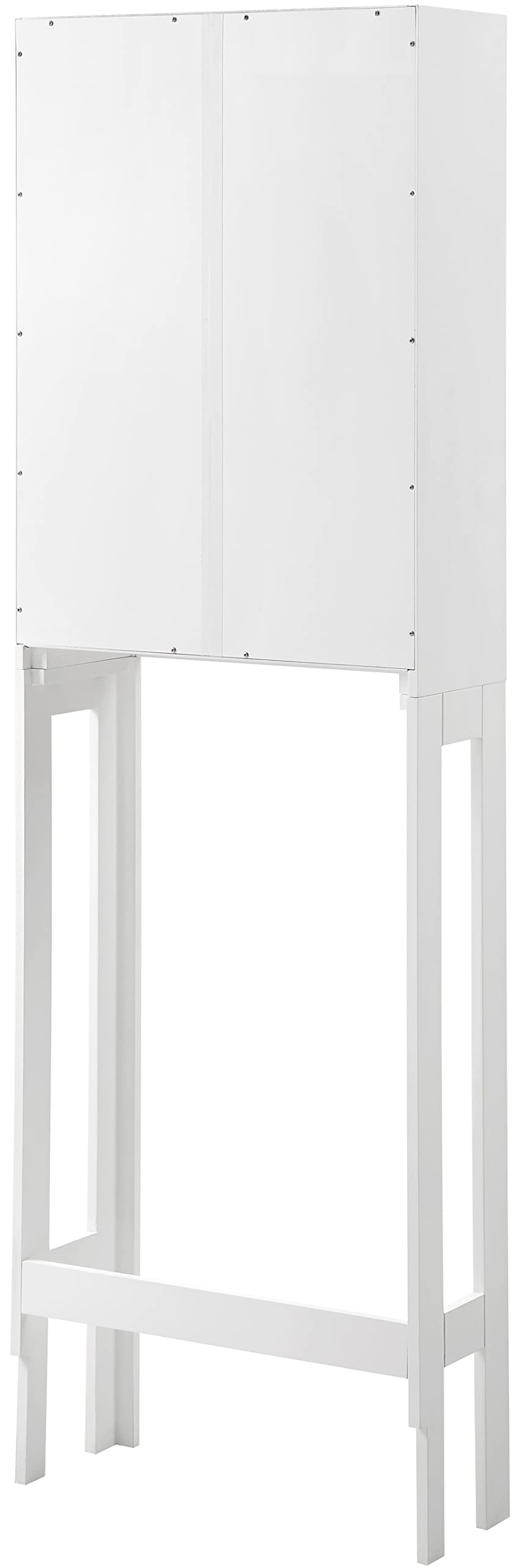 Crosley Furniture Savannah Over The Toilet Storage Cabinet and Bathroom Organizer with Shelves, White