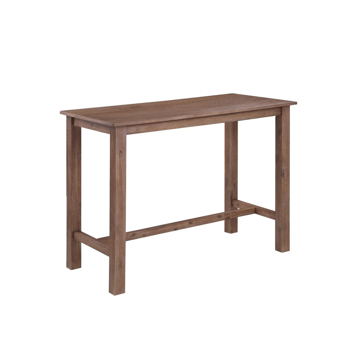 Boraam Sonoma Pub Table, Barnwood Wire-Brush