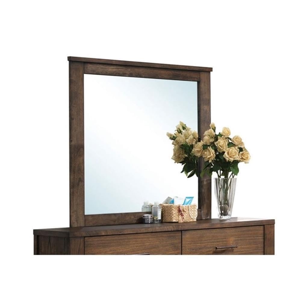 Acme Merrilee Mirror In Oak