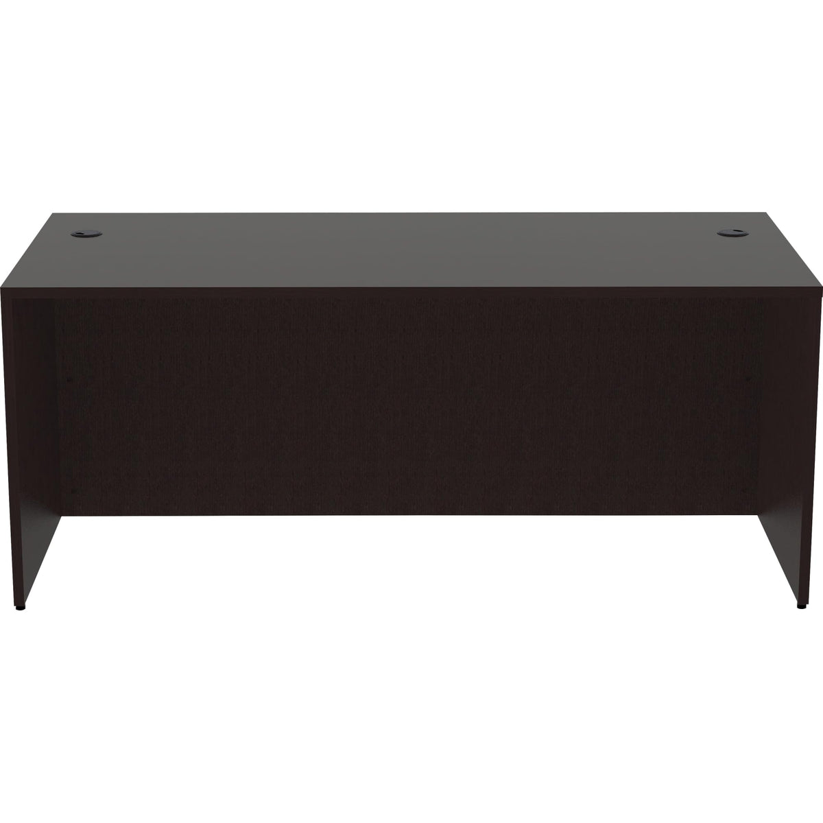 Lorell, LLR18206, Espresso Laminate Desk, 1 Each