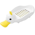 CLICKSWIFT Portable Cartoon Duck Shape Soap Dish with Draining Tray for Kitchen & Bathroom Accessories Home Dcor Use, Multicolou