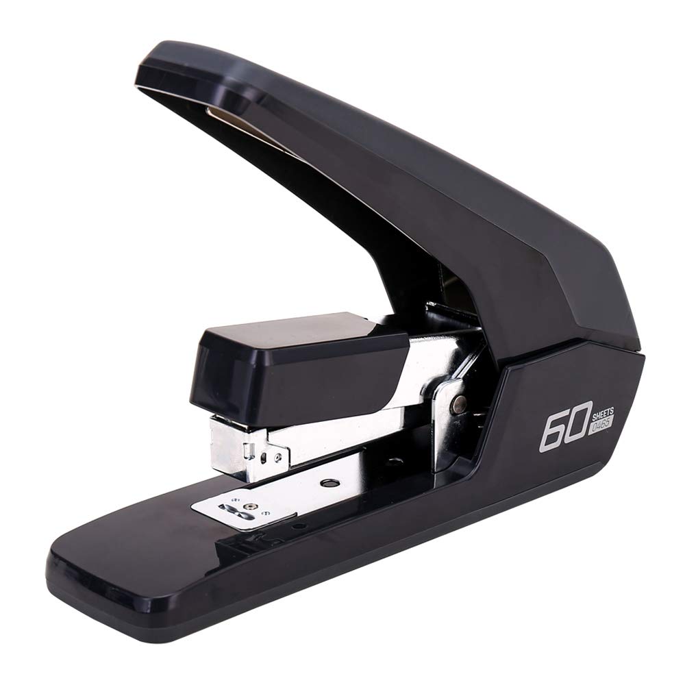 Heavy Duty Staplers Office, Effortless Ergonomic Design Stapler, 60 Sheet Capacity(Deli0465)