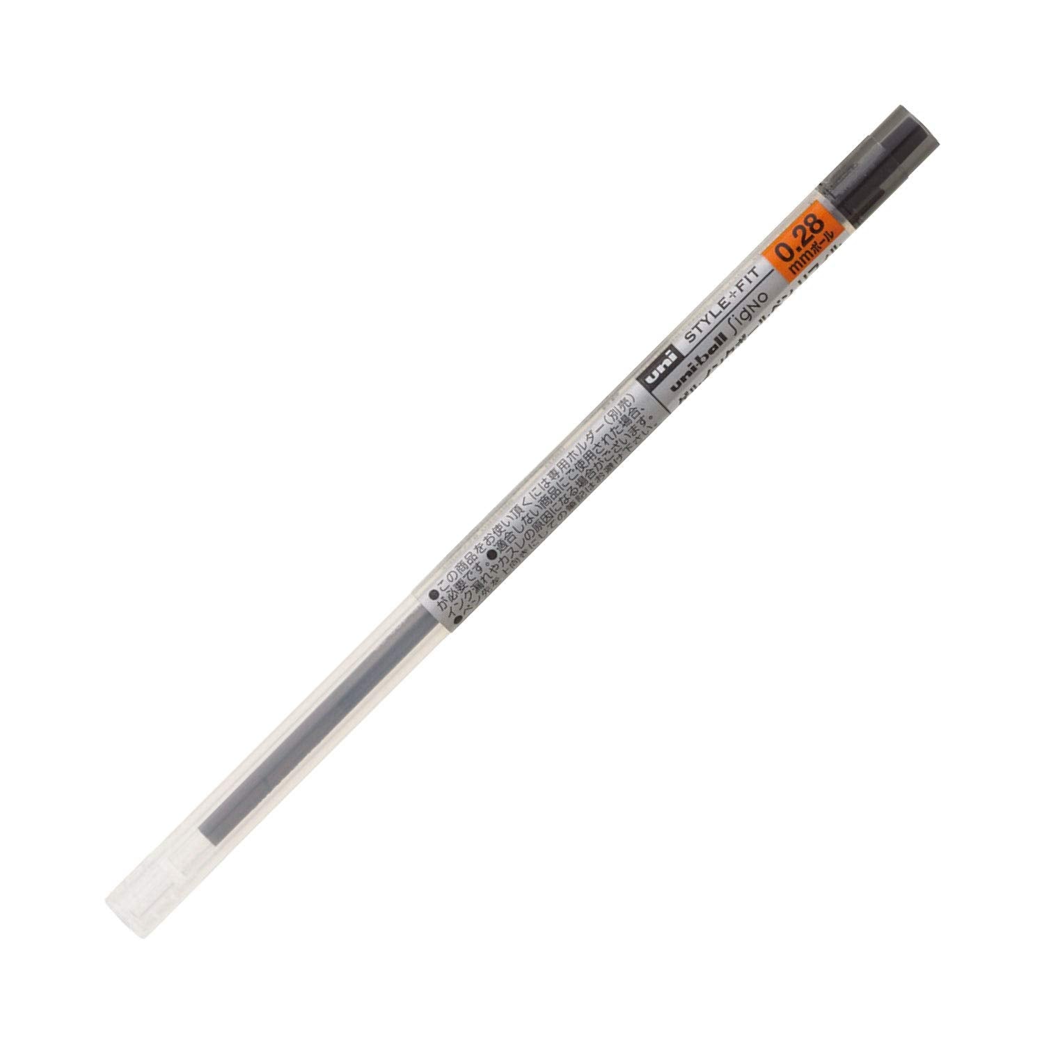 Uni Stylefit Gel Ballpoint Pen Refill, 0.28Mm, Black (Umr10928.24)