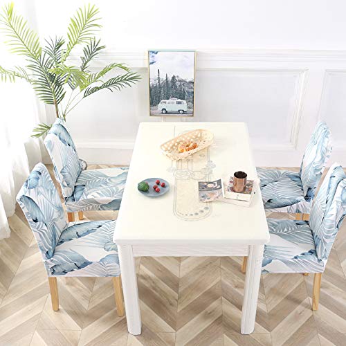 Lalluxy Stretchy Parson Chair Slipcovers For Dining Room Chair Seat Covers Chair Protectors For Party Pet Protection Universal F