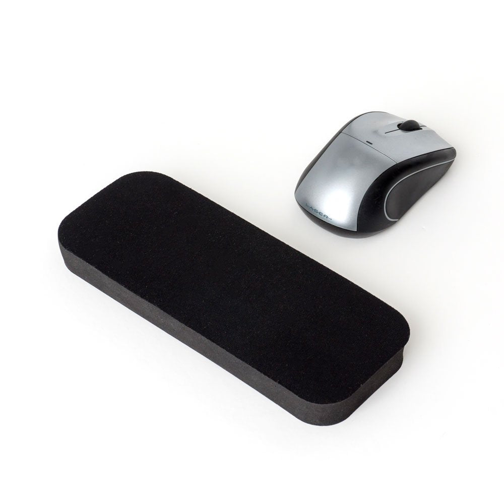 Grifiti Fat Wrist Pad 8' X 2.75' X 0.75' Inches Mouse Rest Ergonomic Hand Palm Pads Support For Keypads, Numberpads, Trackpad